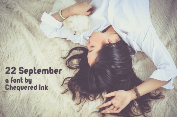 22 September Font: A Modern Typeface for Editorial Design
