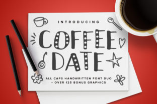 Coffee Date: A Handwritten Font That Feels Like a Warm Greeting