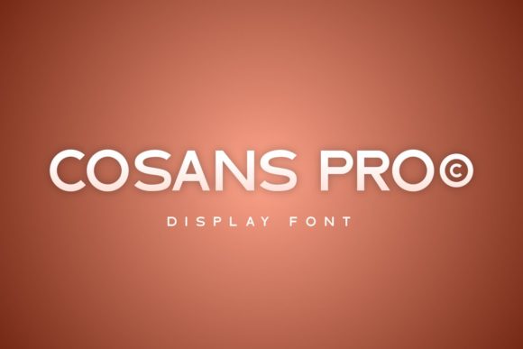 Cosans Pro: A Modern Typeface for Digital Design