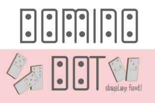 Domino Dot Duo: A Versatile Typeface for Editorial Design