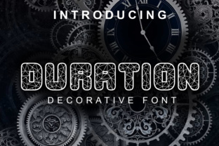 Duration Font: Elevate Your Brand with Modern Decorative Typography