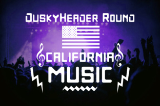 DuskyHeader Round: A Stylish Display Font for Digital Design