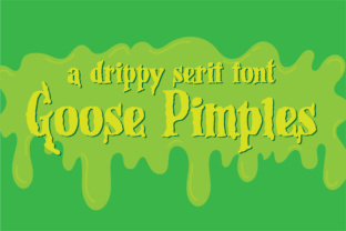 Goose Pimples Typeface: A Bold Choice for Branding
