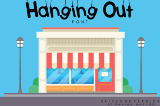 Hanging Out: A Decorative Typeface for Editorial Creativity