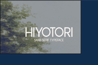 Hiyotori Font: A Sophisticated Typeface for Modern Branding