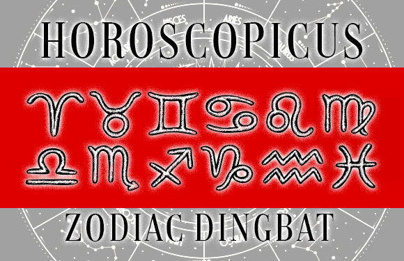 Horoscopicus Font: A Dingbat Typeface for Digital Designers
