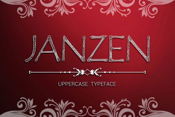 Janzen Font: A Decorative Typeface That Elevates Campaign Design