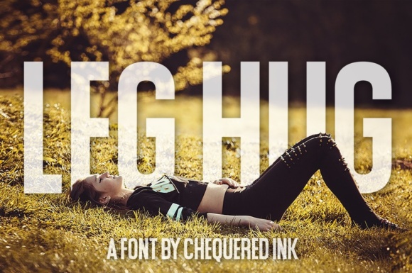 Leg Hug Font Review: A Tall Sans Serif for Bold Branding