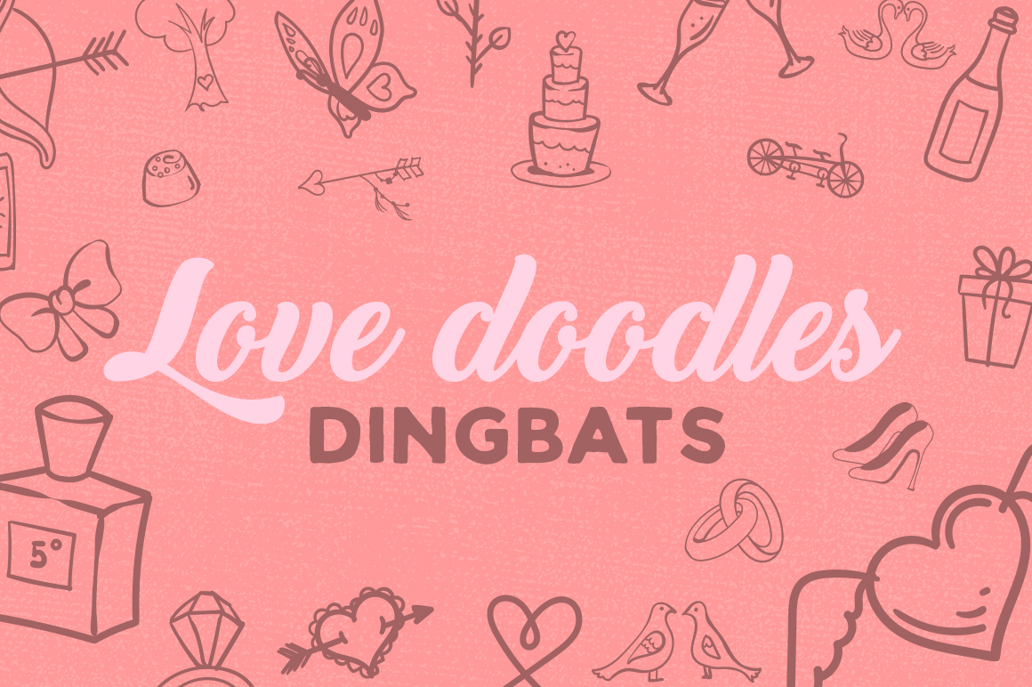 Love Doodles Dingbat: A Creative Typeface for Digital Design