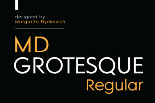 MD Grotesque Regular: A Clean Font for Strong Branding