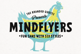 Mindflyers: A Playful Typeface for Creative Makers