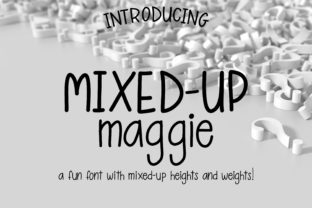 Mixed-Up Maggie: A Typeface That Brings Personality to Publishing