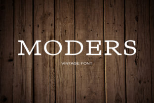 Moders Typeface: A Standout Font for Digital Design