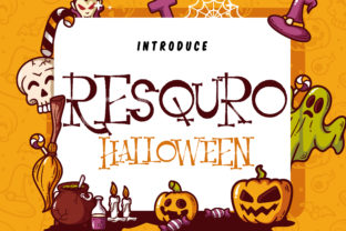 Resquro Halloween Font Review: A Spooky Serif for Creative Projects