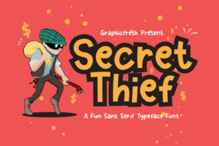 Secret Thief Font: A Playful Typeface for Business Branding