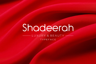 Shadeerah: A Beautiful Typeface for Makers and Designers