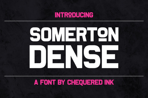 Somerton Dense: A Modern Typeface for Editorial Clarity