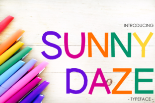Sunny Daze Font: A Playful Typeface for Digital Designers