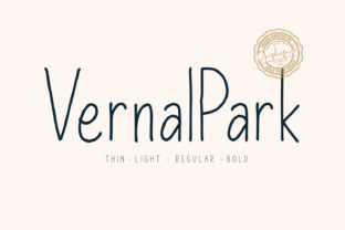Vernal Park Family: A Versatile Sans Serif Typeface for Web Design