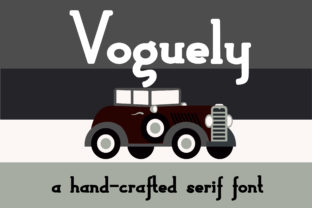 Voguely: A Sophisticated Serif Font for Thoughtful Design
