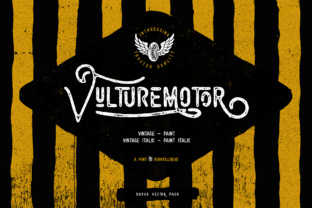 Vulturemotor Font: A Stylish Typeface for Polished Branding
