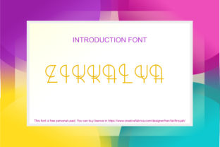 Zikkalya: A Decorative Font for Editorial Elegance